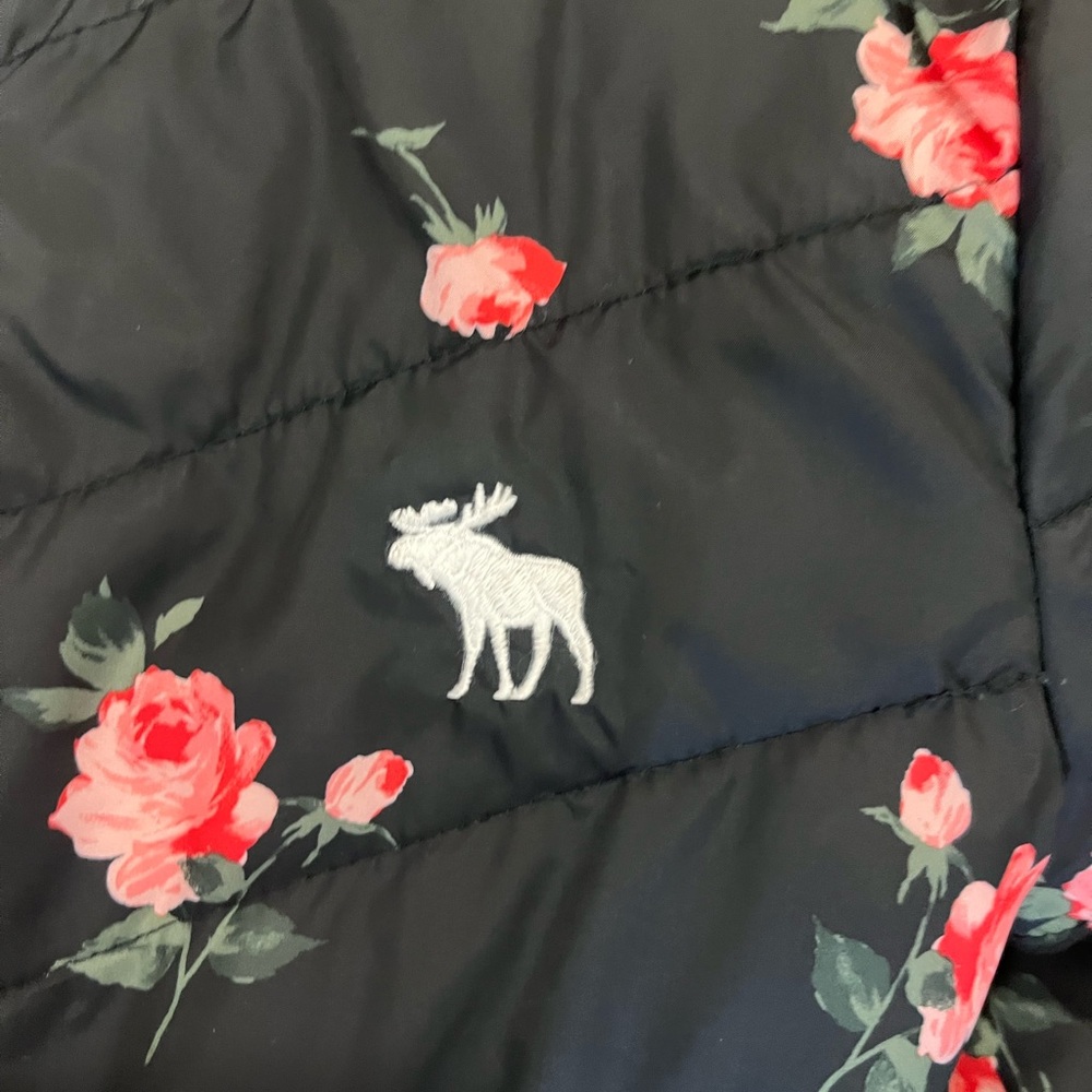 Girls Abercrombie winter coat (reversible) 7/8